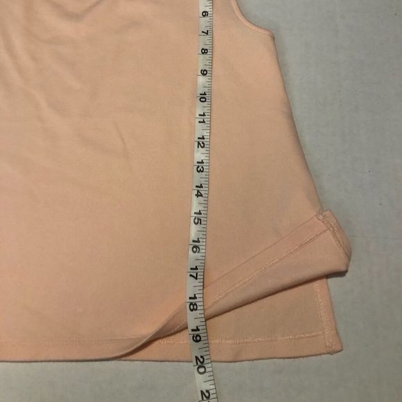 Anthropologie Eri + Ali Peach Scallop Tank Top - Picture 5 of 5